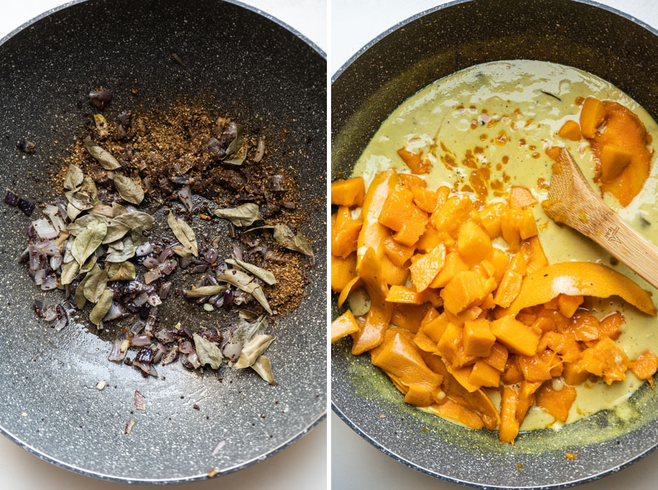 Mango curry (+ homemade curry powder + homemade tamarind paste) {vegan + gluten free} - Marta's Plants